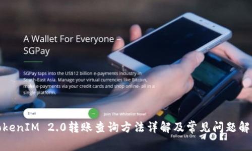 TokenIM 2.0转账查询方法详解及常见问题解答
