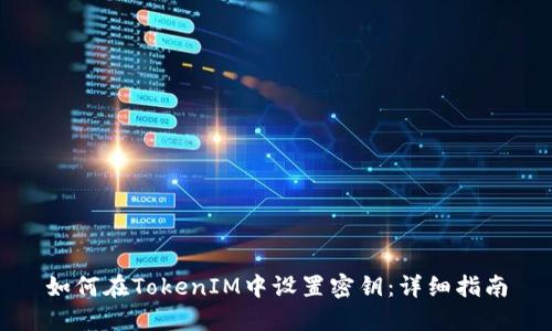 如何在TokenIM中设置密钥：详细指南